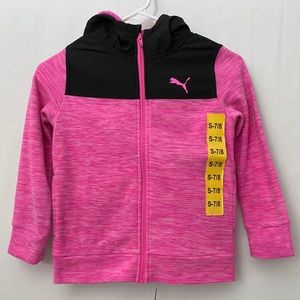 Puma Youth Fleece Hoodie, Size S-7/8, NWT